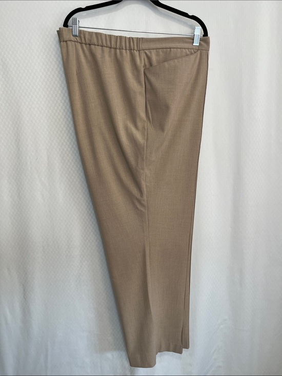 Catherines Pants - Catherines Beige Elastic Waist pants Women’s 28W 3X Tan Beige